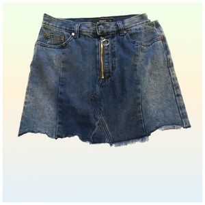 JROBERTS denim mini skirt